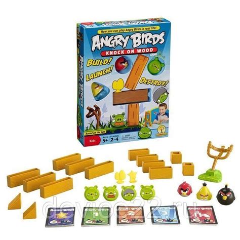 Настольная игра "Angry Birds Knock on Wood"