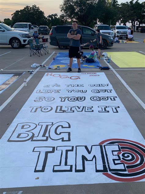 What do y’all think about my senior parking spot? : r/BigTimeRush