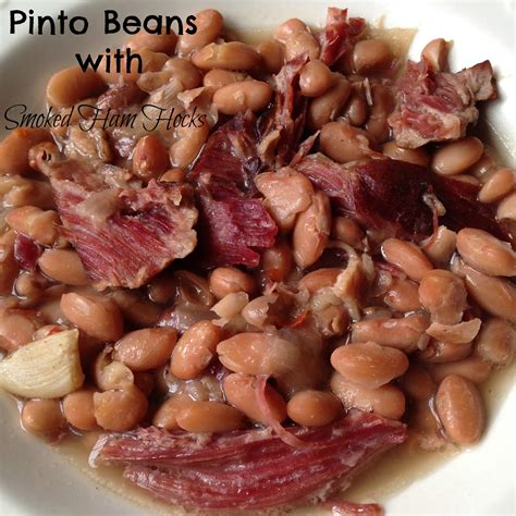 canned pinto beans and ham hock recipe