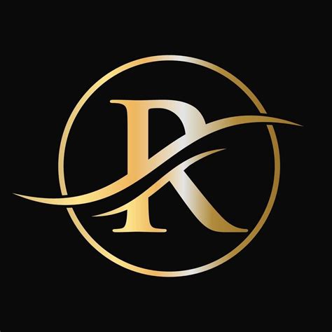 Letter R Logo Design For Business And Company Identity With Luxury