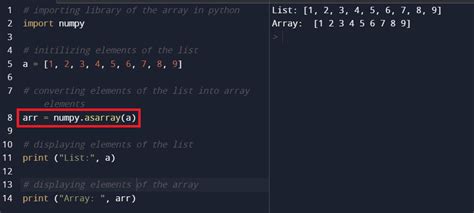 Convert Python List To Numpy Arrays Javatpoint Hot Sex Picture