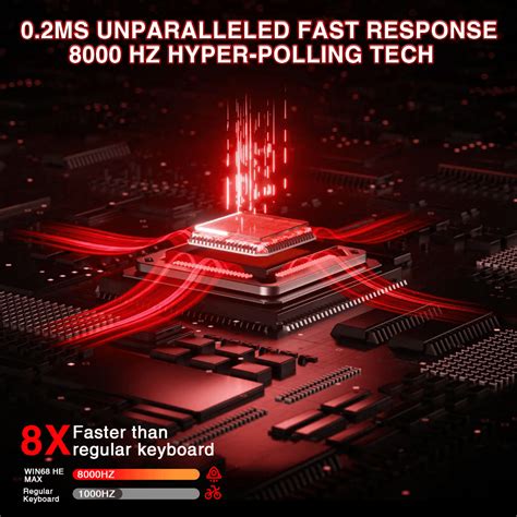 Aula Win He Magnetic Keyboard Rt Gaming Wired Rgb Hot Swap Khz Low Latency Mechanical