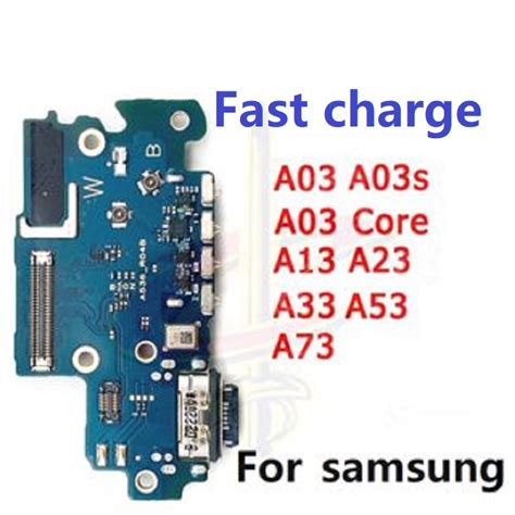 Charging Board Port For Samsung Galaxy A03 Core A03s A13 A23 A33 A53 A73 4g 5g Fast Charge Board