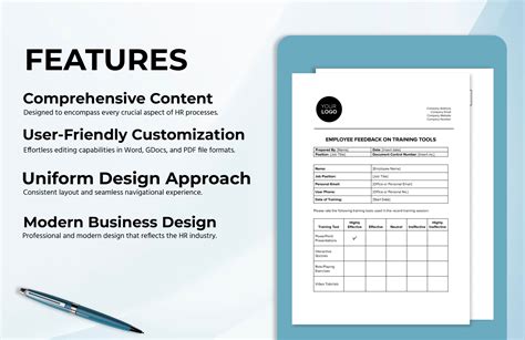 Employee Feedback on Training Tools HR Template in Word, PDF, Google ...