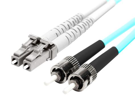 Monoprice Multi Mode Om Fiber Optic Cable Lc St Ul Mm Ofnr