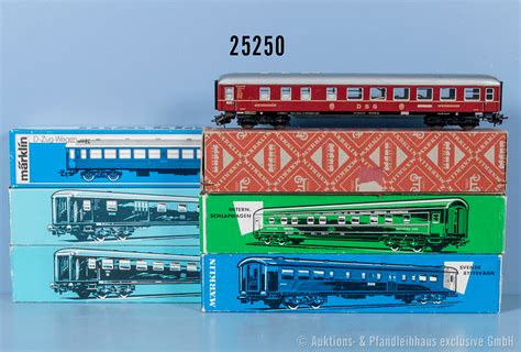 6 Märklin H0 D Zug Wagen dabei 4023 4024 4026 4029 4072 und 4073