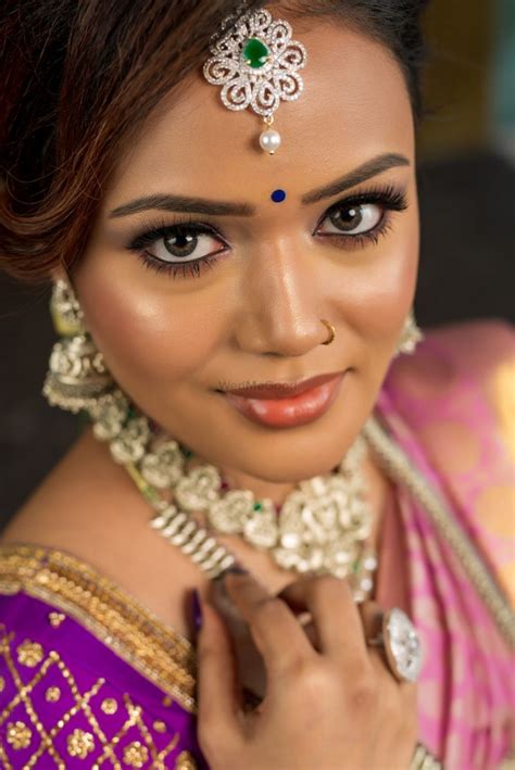 Photo Of Soft And Dewy Makeup With Nude Lips