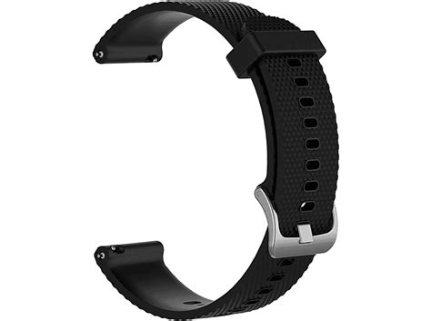 INF Garmin VivoActive 4S Armband Silikon Schwarz Ersatzarmband Garmin