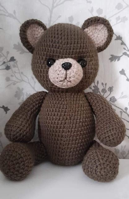 Ravelry Traditional Teddy Bear Pattern By Zhela Cole