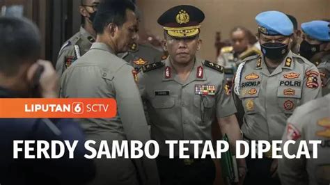 Berita Ferdy Sambo Dipecat Hari Ini Kabar Terbaru Terkini Liputan6