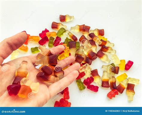 Bright, Tasty, Unusual Gummies Made from Gelatin of Various Shapes ...