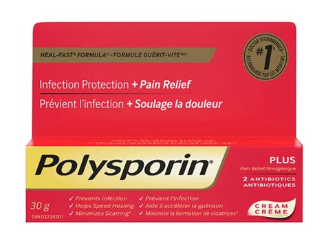 30g Polysporin infection protection + pain relief - Mart31