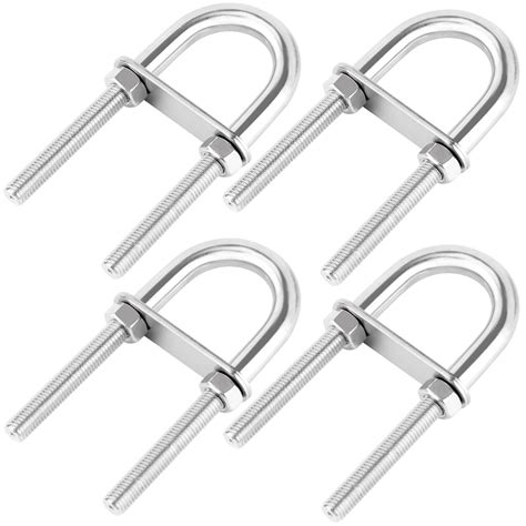 Buy Metal Round U Bolt Stainless Steel U Shape Bolts Length Steel With