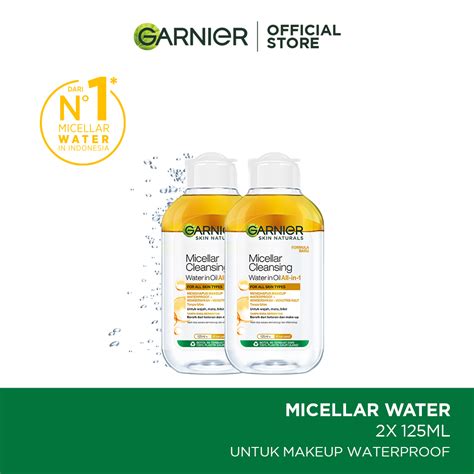 Jual Garnier Micellar Water Biphase 125ml Twinpack Kebutuhan Ibu