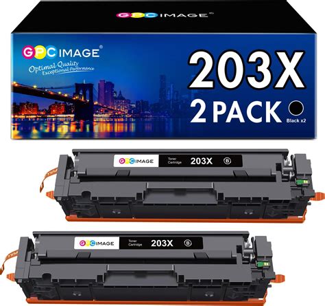 4 Pack Cartouches De 203X 203A Toner Pour HP 203X 203A CF540X CF540A