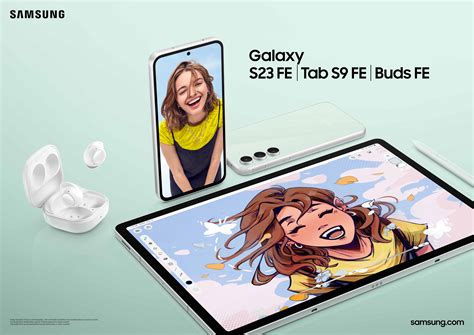 Samsung Galaxy S23 FE, Galaxy Tab S9 FE y Galaxy Buds FE ofrecen