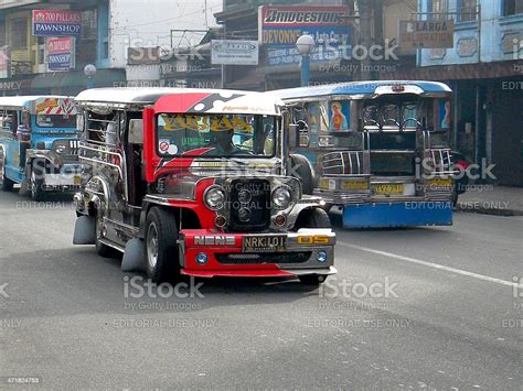 Manila Jeepney Stock Photo - Download Image Now - Chrome, Commuter ...