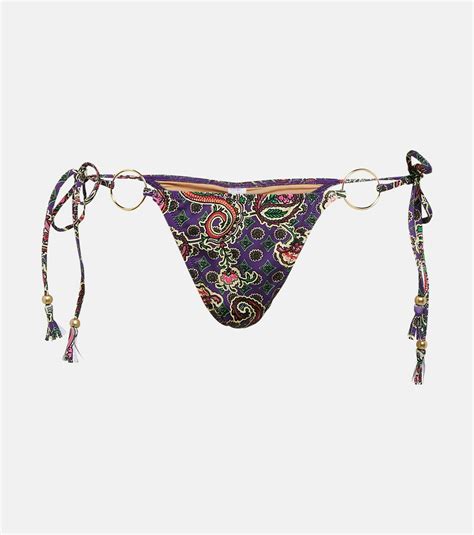 Bananhot Rings Printed Bikini Bottoms Bananhot