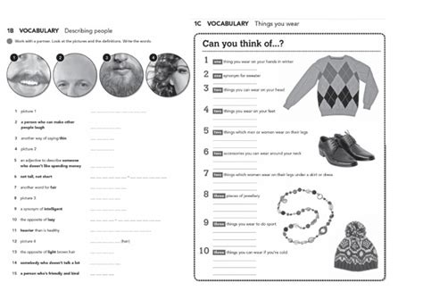 UNIT 1 Appearance and Character TB | PDF