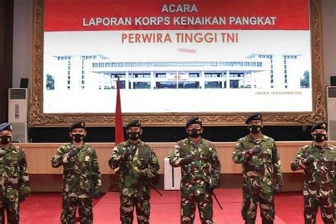 Simak Apa Saja Syarat Kenaikan Pangkat Prajurit Tni