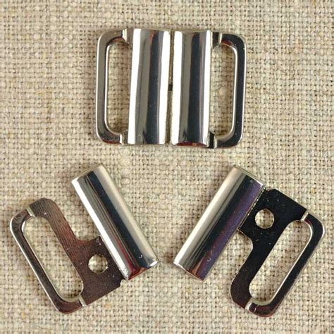 Attache maillot de bain métallique rectangulaire Lingerie A A Patrons