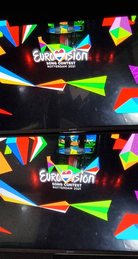 2021 graphics in Aussie studios : eurovision