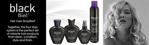 Black 15 In 1 Miracle Hair Shampoo 2 Ounce Shampoo For