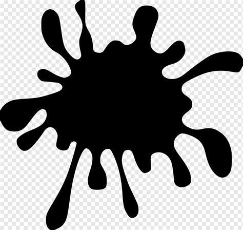 Paint Splatter Splash Ink Liquid Splat Drop Blob Color Droplet