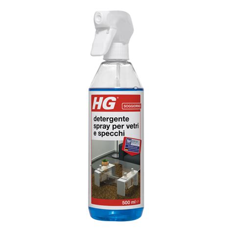 HG Detergente Spray Per Vetri E Specchi Il Ferramenta