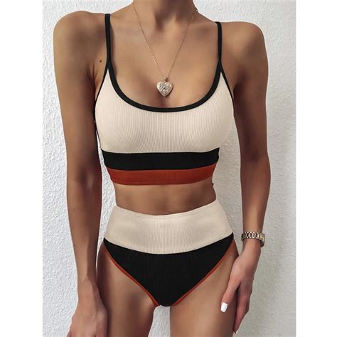 High Waist Bikinis 2022 Sexy Women Swimsuit Swimwear Female Brazilian Bikini Set Bathing Suit