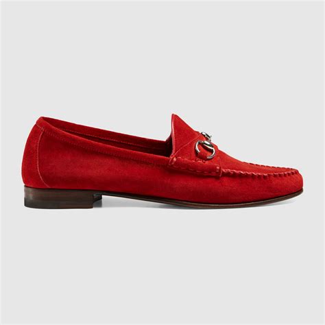 Gucci Women Suede Horsebit Loafer 387891cbb006433