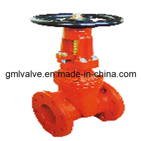 Awwa C Resilient Seat Os Y Gate Valve China Valve Products Valve