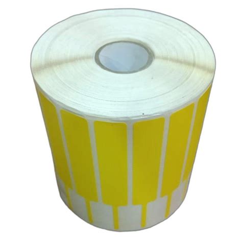 Yellow Barcode Label Sticker X Inch At Rs Roll In Surat