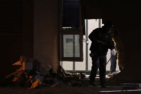 Vehicle Smashes Into Vincent Massey High School Wednesday Evening