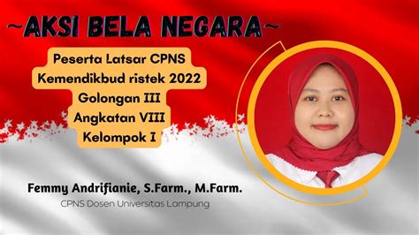 Aksi Bela Negara Latsar CPNS Kemendikbud Ristek 2022 YouTube