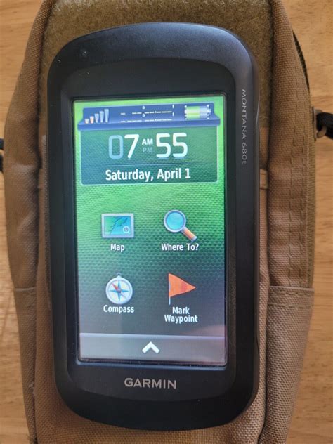 Garmin Montana 680t Handheld Gps 753759143350 Ebay