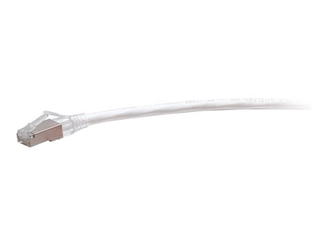 C2G (Legrand) 100FT Cat6A 10GbE Shielded (S/FTP) Snagless Patch Cable 26AWG — Green (Single) (CG-C6-C6A-STP-100FT-GN-1PK)