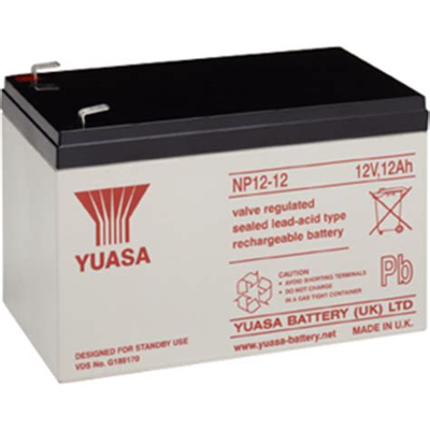 ADI Batterie Yuasa NP12 12 12000 mAh Scellées au plomb acide SLA