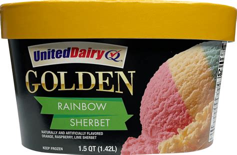 Rainbow Sherbet United Dairy