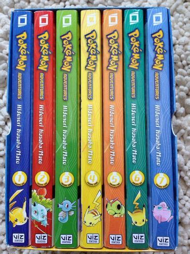 Pokemon Adventures Red and Blue Box Set Pokémon Amino