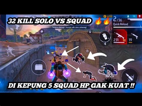 GAMEPLAY EXE MOMEN PALING RAME KALAHARI 32 KILL SOLO VS SQUAD