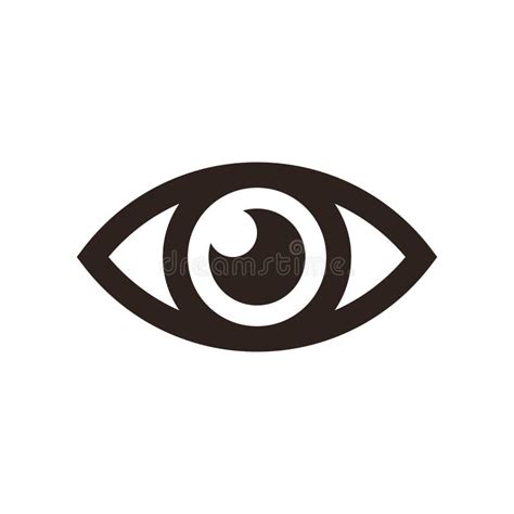 Icono del ojo ilustración del vector Ilustración de mirada 79986512