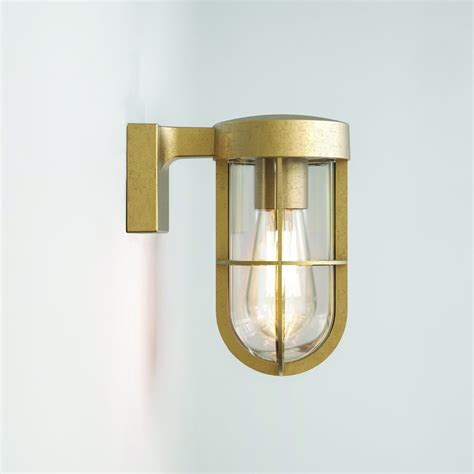 1368031 Cabin Wall Coastal Outdoor Light Coastal Brass