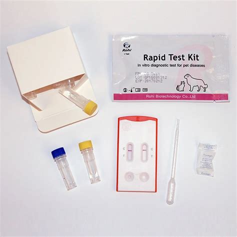 100 Accurate Combined Feline Fivfelv Veterinary Rapid Test Kit One