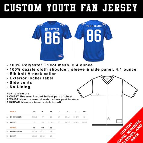 Custom Youth Football Jerseys
