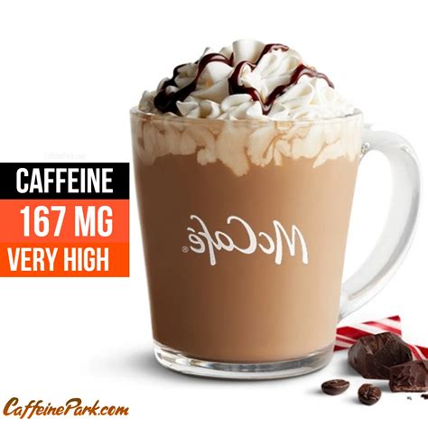 Mcdonalds Mccafe Mocha Caffeine Content How Much Is In