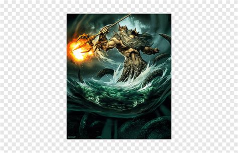 Poseidon Hades Zeus Mythology Mount Olympus Poseiden Cg Artwork