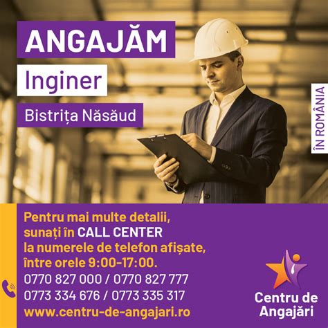 Inginer Centru De Angajari