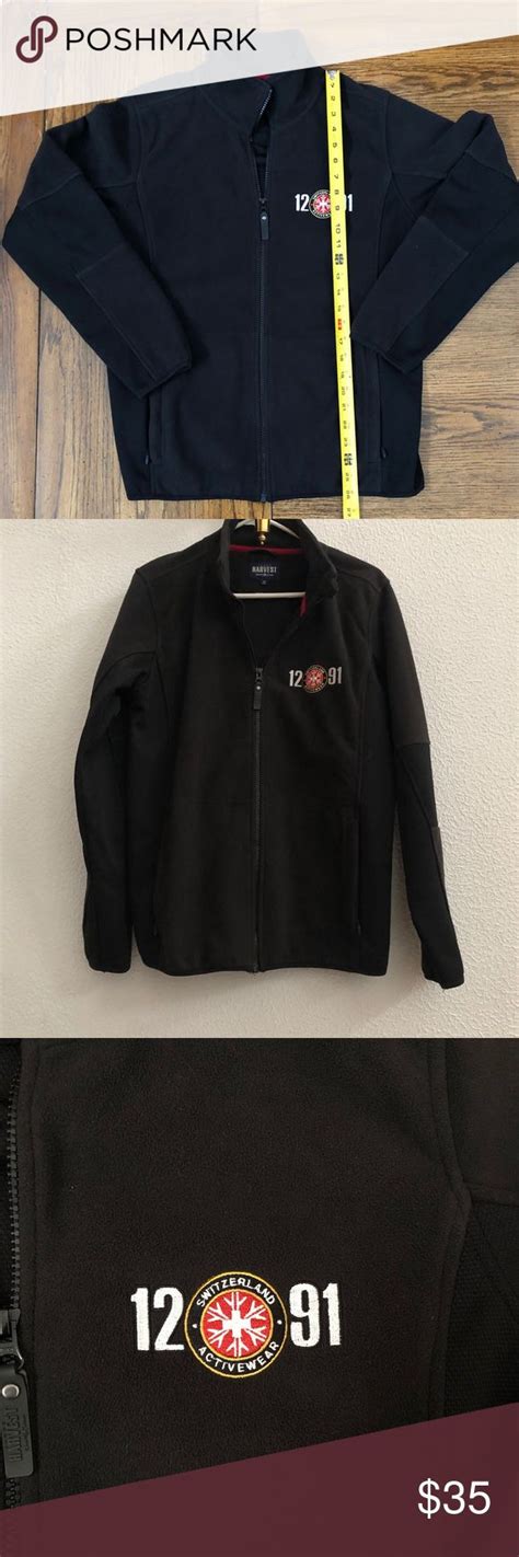 Unisex James Harvest Sportswear Fleece Jacket | Fleece jacket, Jackets ...