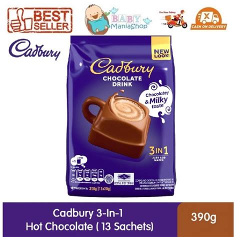 Jual Cadbury Hot Chocolate Drink In Malaysia G X Sachet Shopee Indonesia